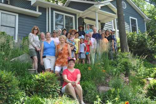 Our club members on our Secret Garden Tours